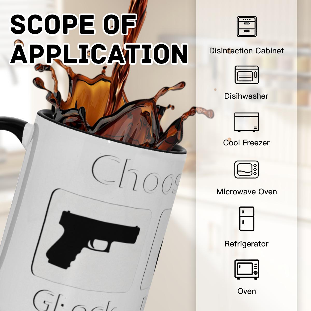 ‘Play Wisely’ Mug - Rock Paper Scissors Humor - Image 5