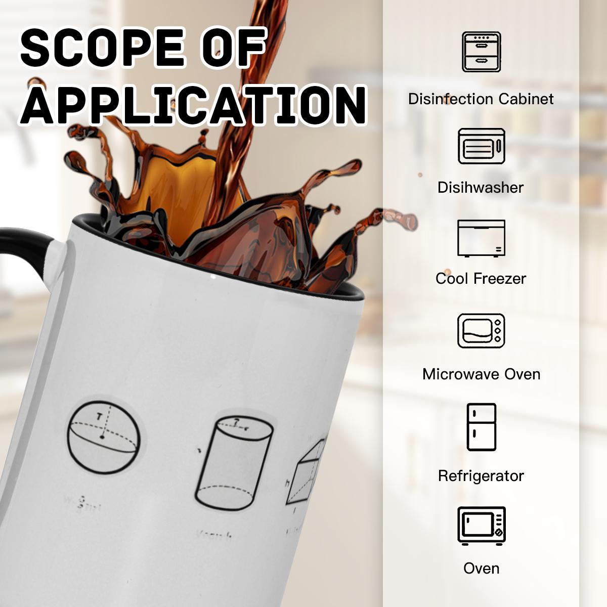 Math Formulas Mug - Geometry Equations Coffee Cup - Image 5