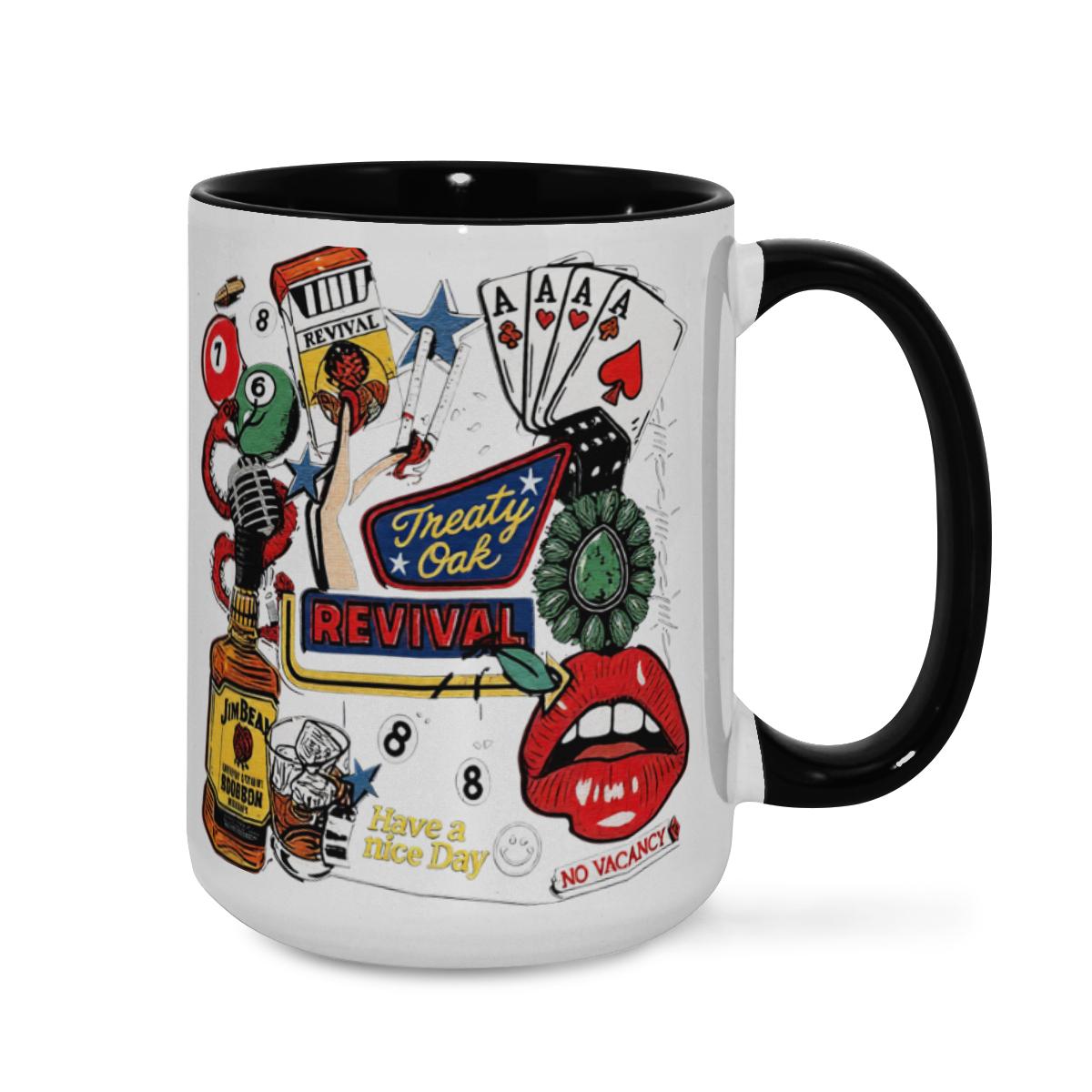 Treaty Oak Revival Mug - Vintage Country Tattoo Cup