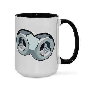 Nut Goggles Mug - Funny Eye Protection Cup