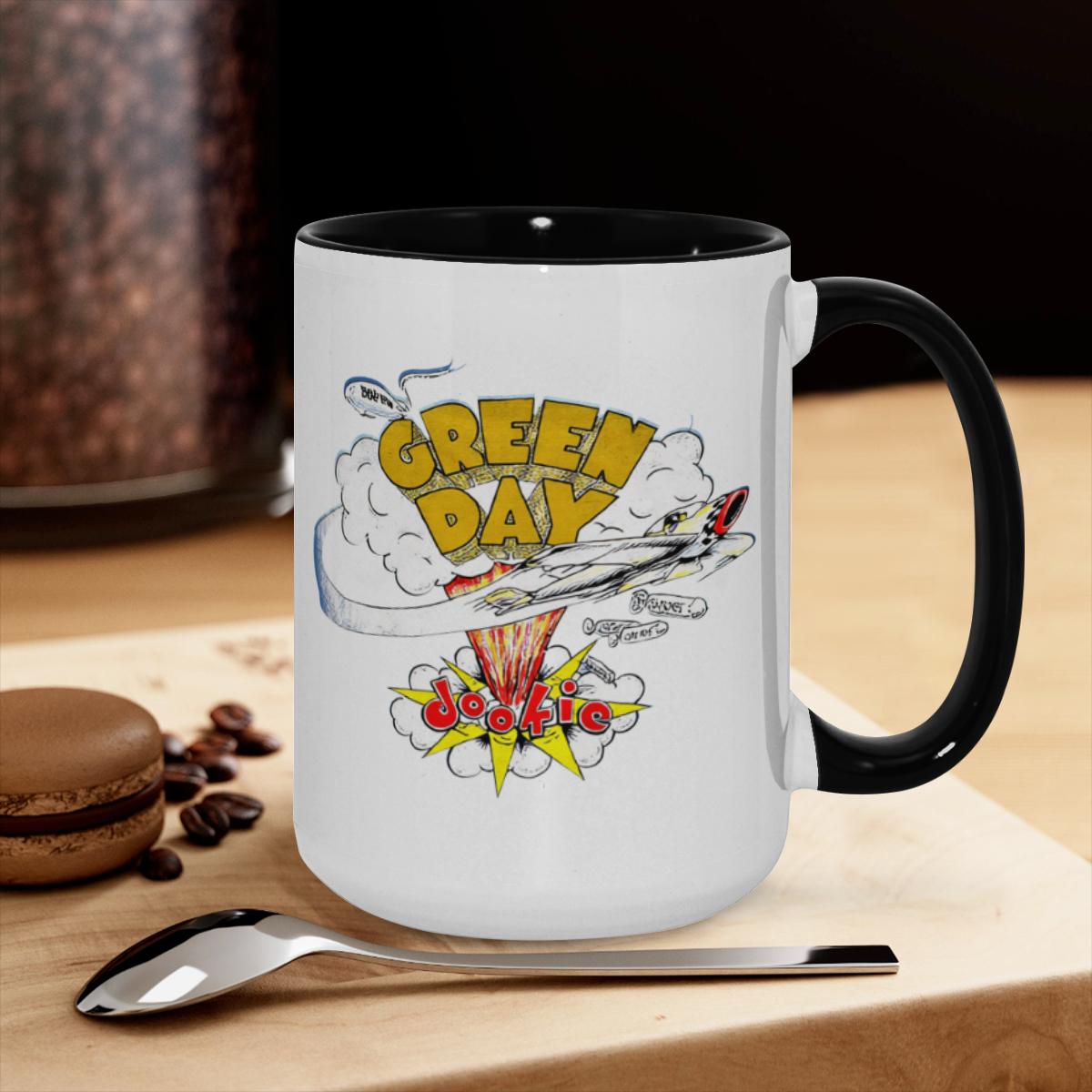 Green Day Dookie Mug - Punk Rock Album Coffee Cup - Image 3