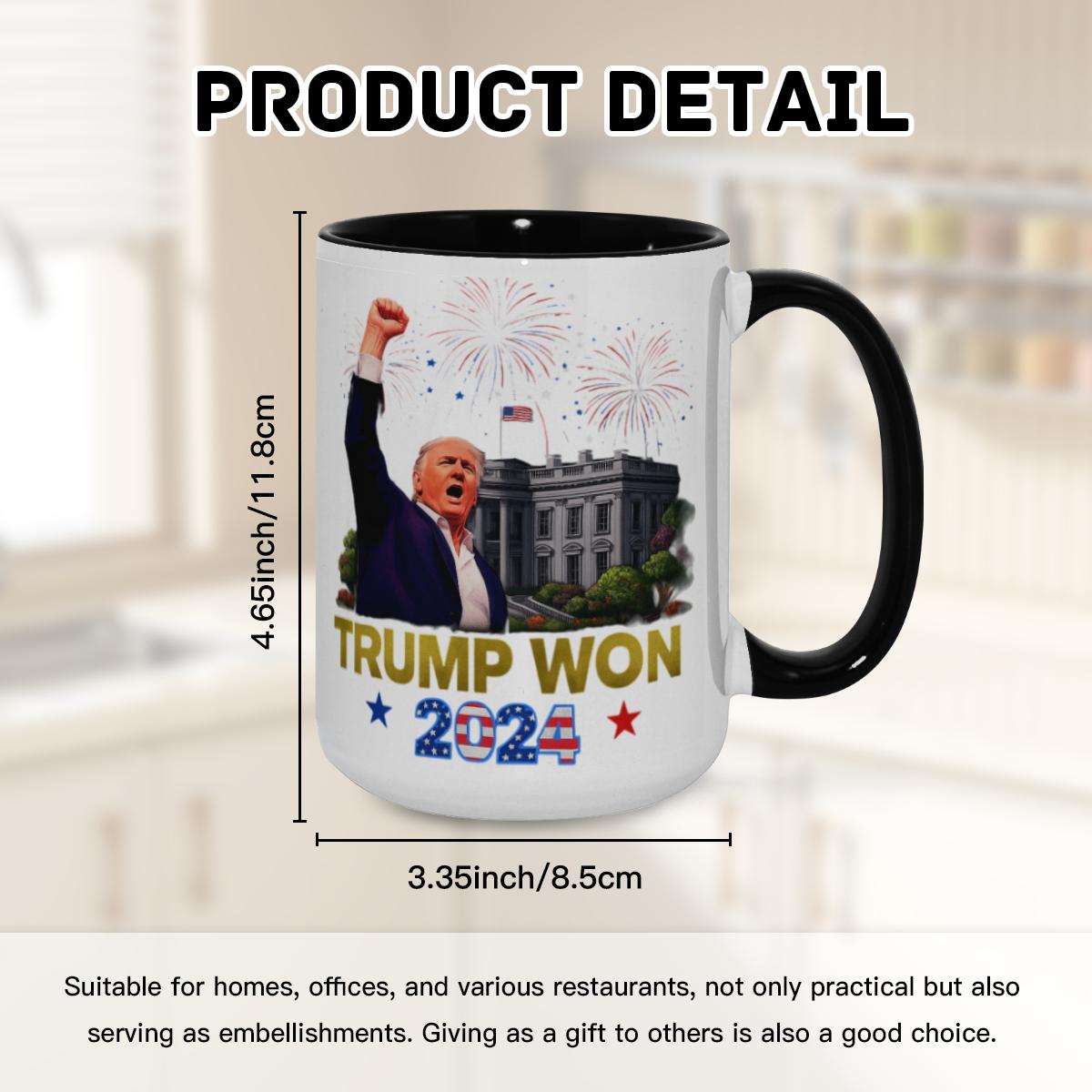2024 Patriotic Mug - White House Flag Cup - Image 8