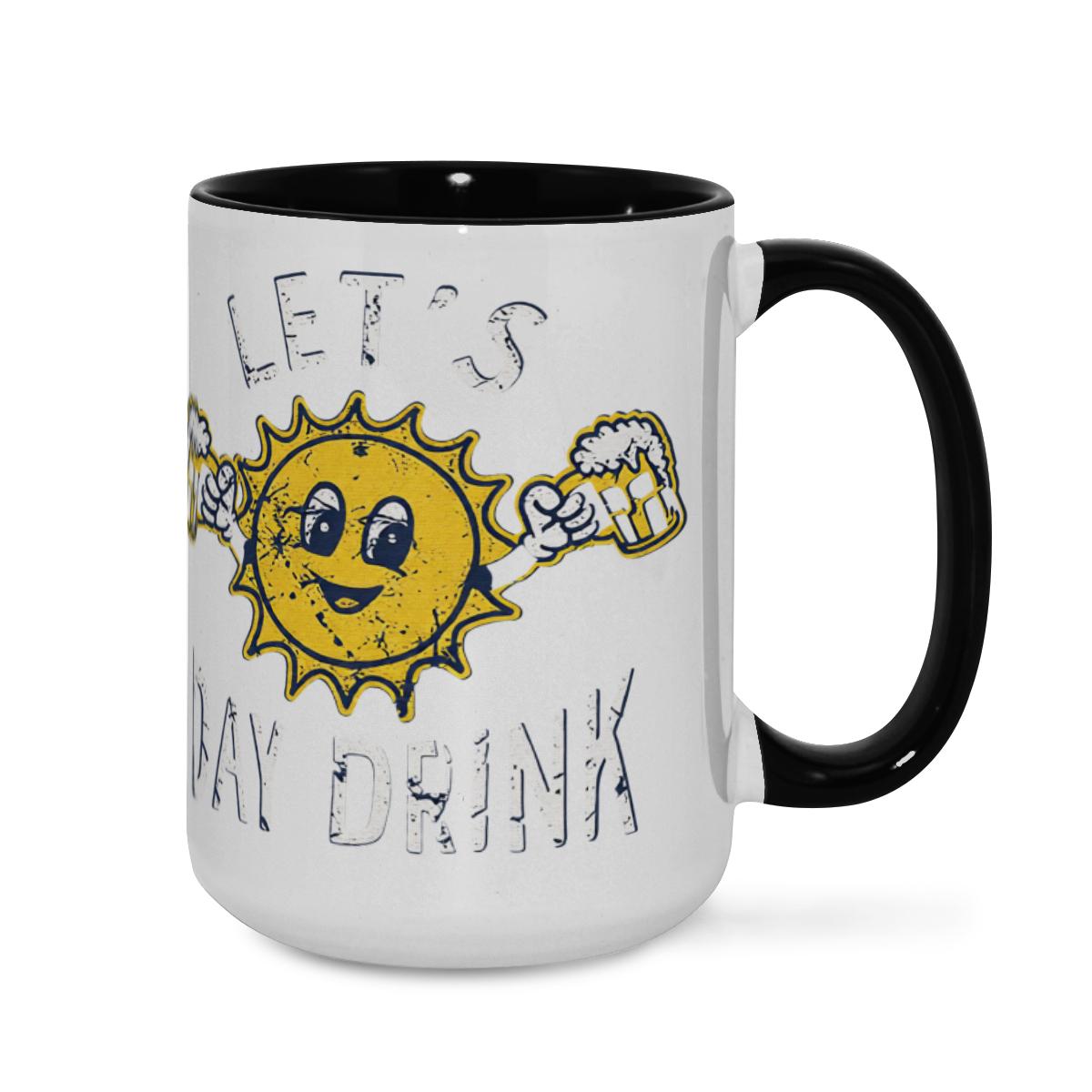 ‘Let’s Day Drink’ Mug - Retro Beer Humor Cup