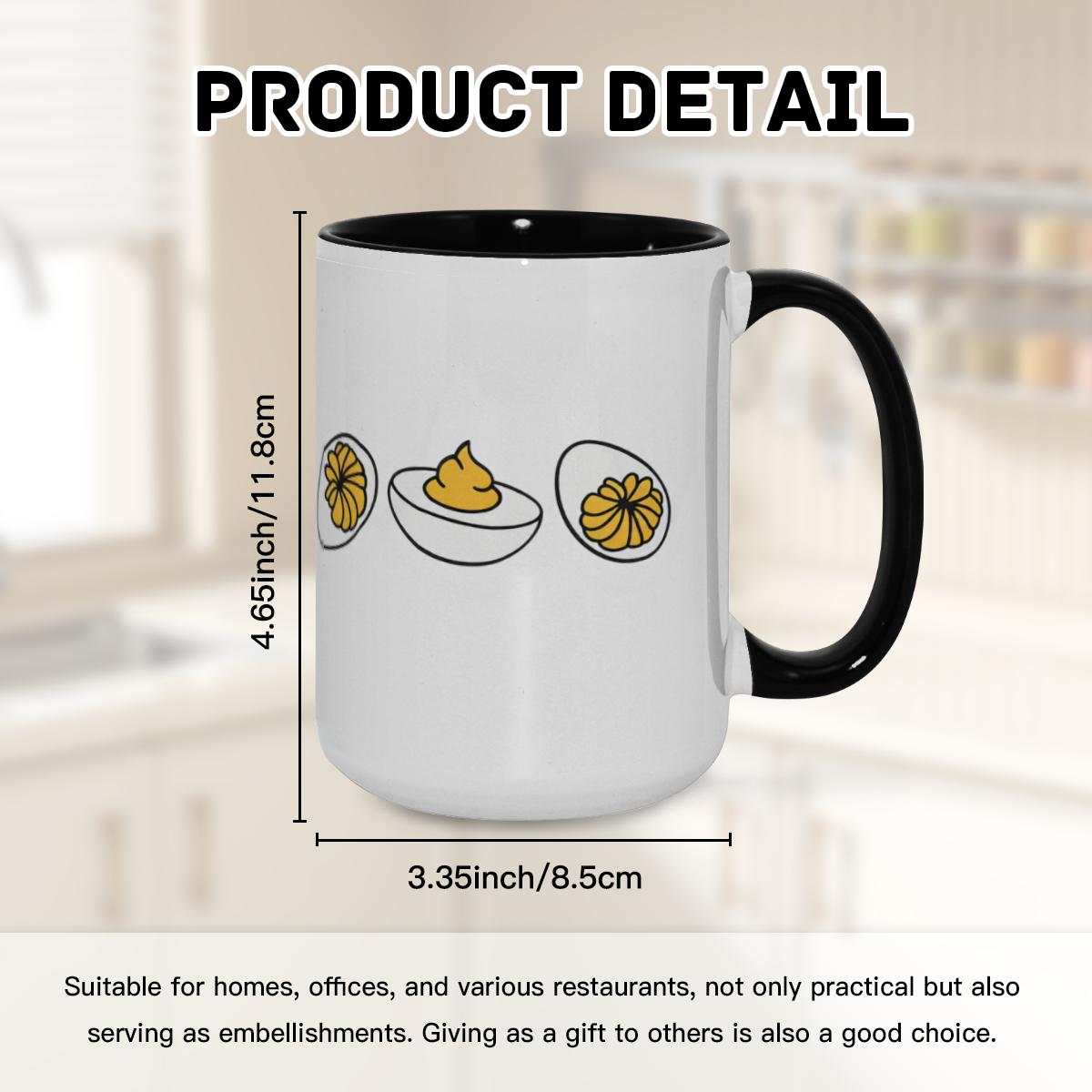 Deviled Eggs Mug - Funny Picnic Food Cup - Image 8