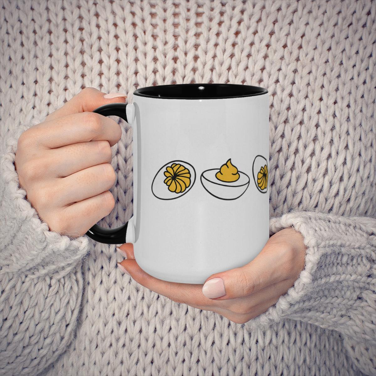 Deviled Eggs Mug - Funny Picnic Food Cup - Image 4
