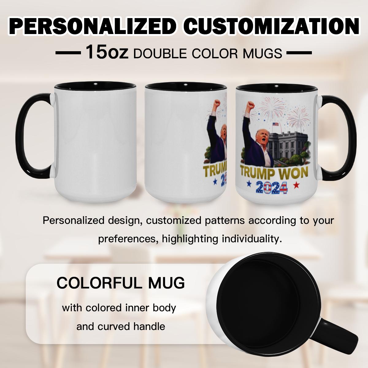 2024 Patriotic Mug - White House Flag Cup - Image 2