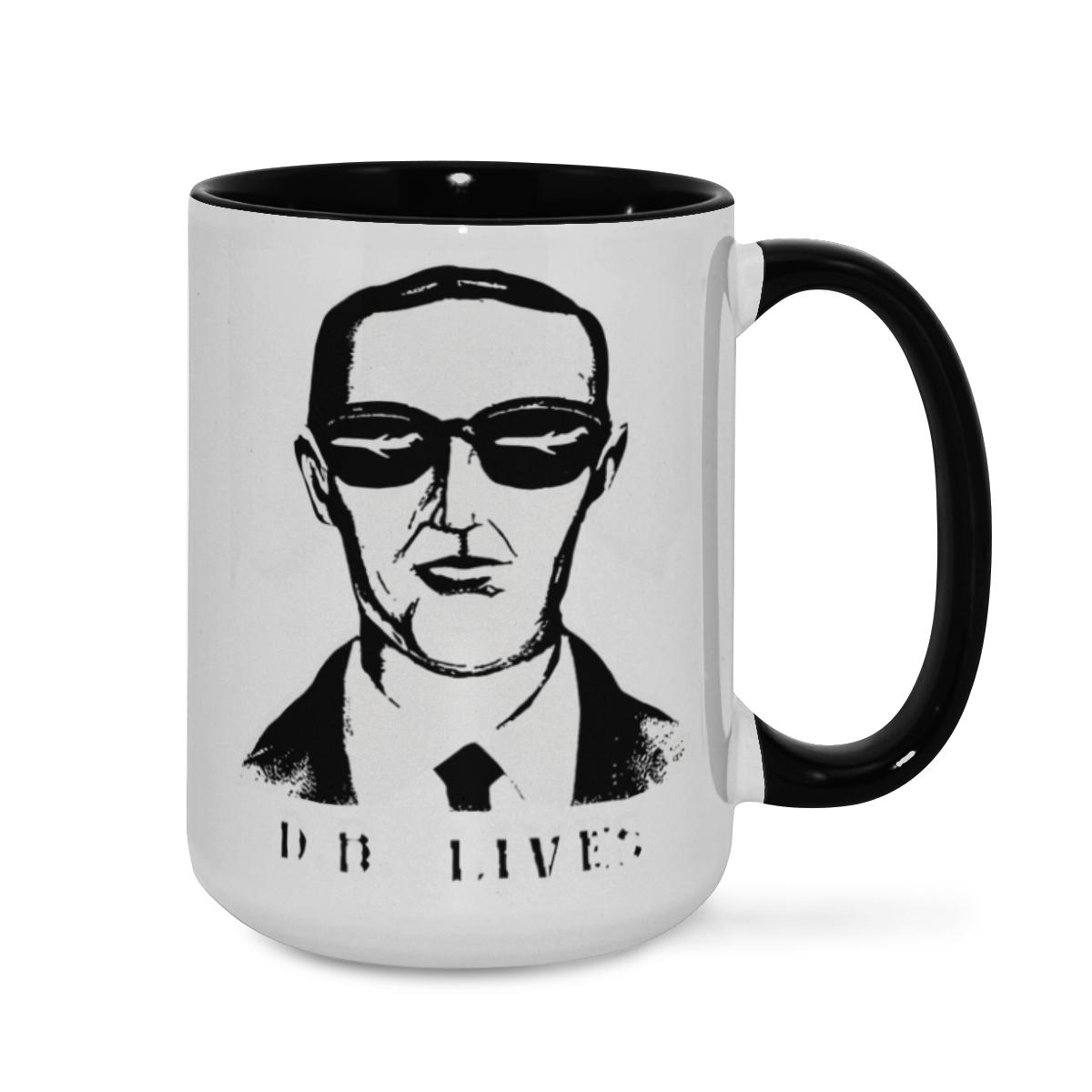 DB Cooper Mug - Unsolved Mystery Coffee Cup