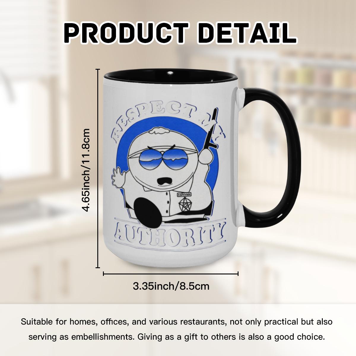 South Park Cartman Mug - ‘Respect My Authority’ Cup - Image 8