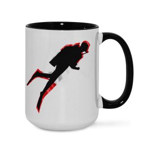 Scuba Diver Mug - Underwater Adventure Coffee Cup