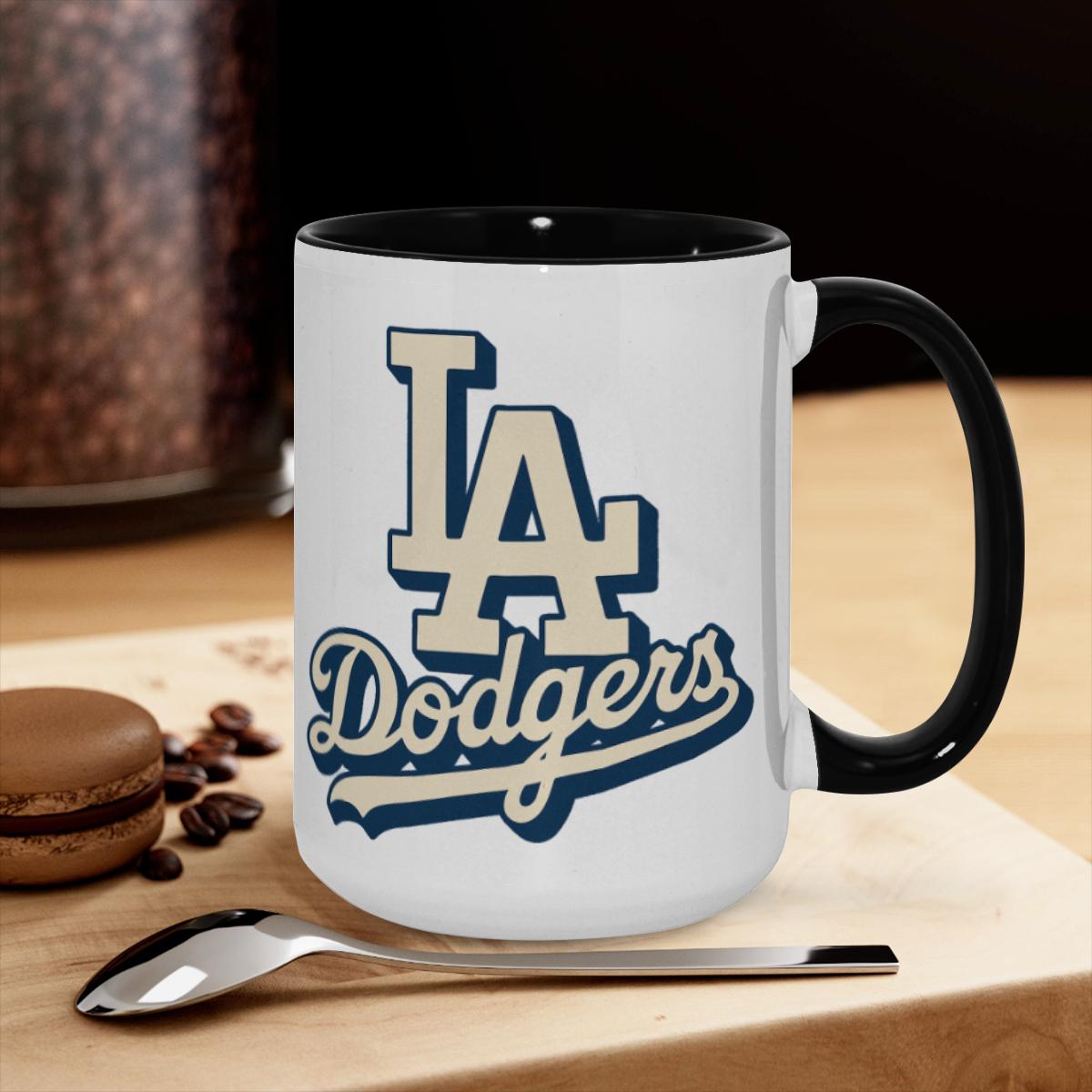 LA Dodgers Mug - Vintage MLB Team Cup - Image 3