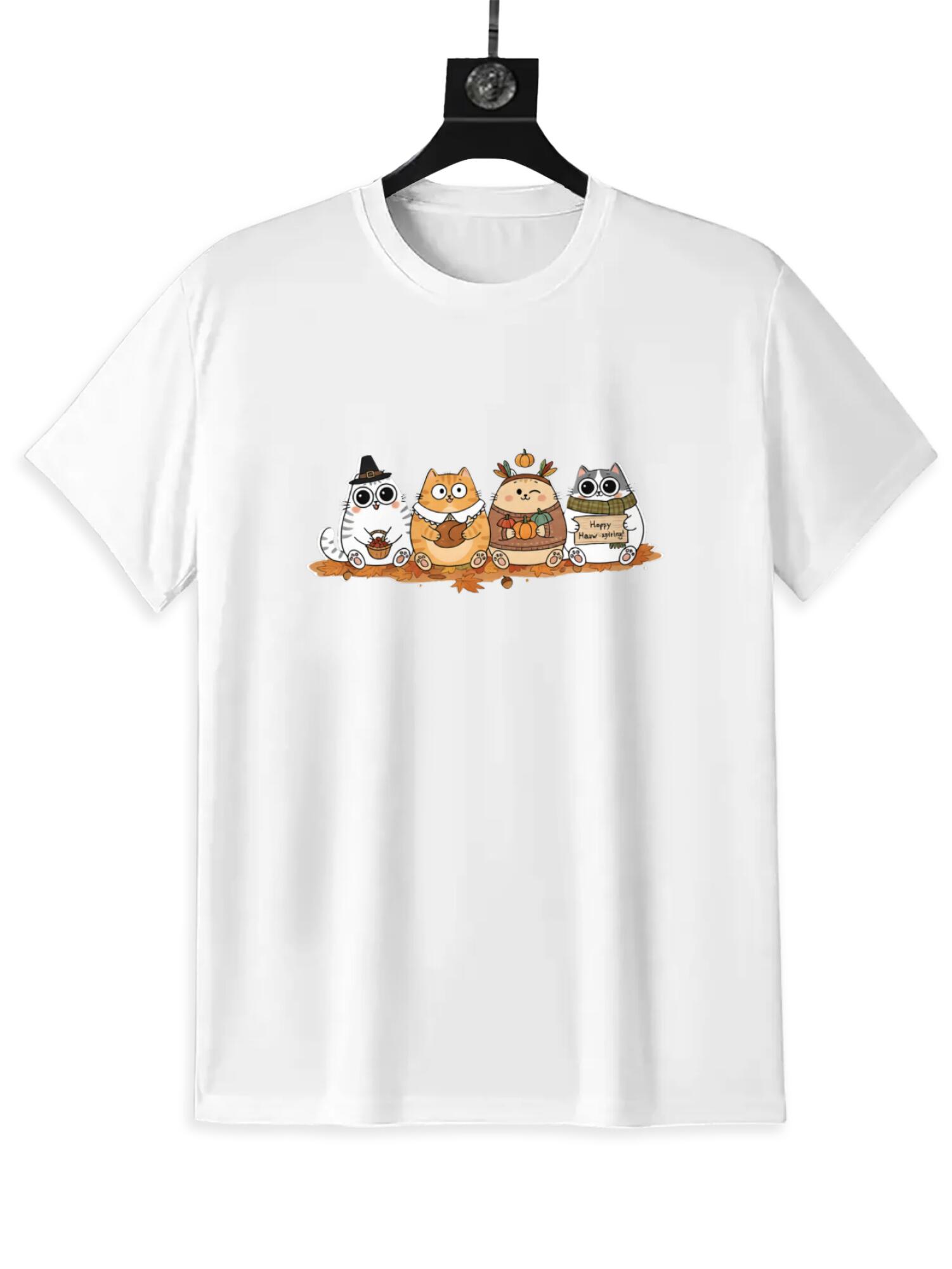 Halloween Animals T-Shirt - Cute Funny Costume Graphic Tee