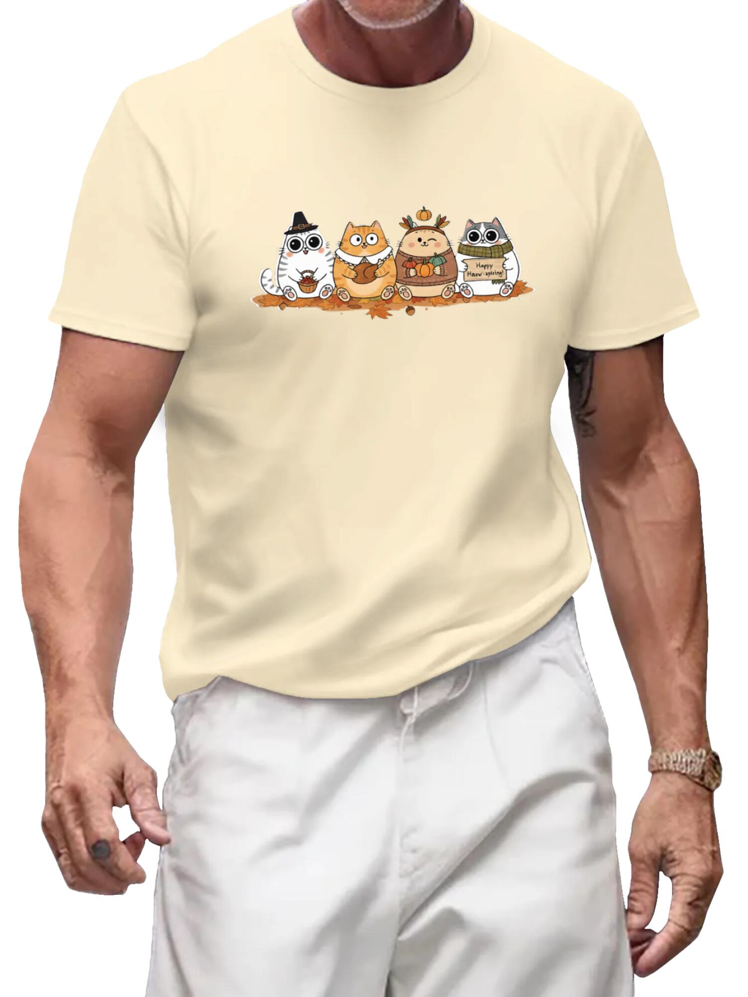 Halloween Animals T-Shirt - Cute Funny Costume Graphic Tee - Image 4