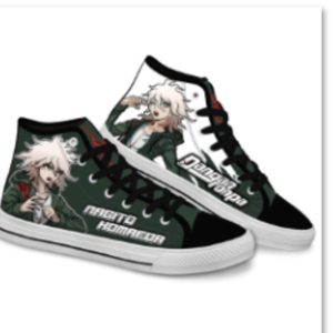 Anime Inspired Hand-Painted High Top Sneakers | Custom Canvas Shoes