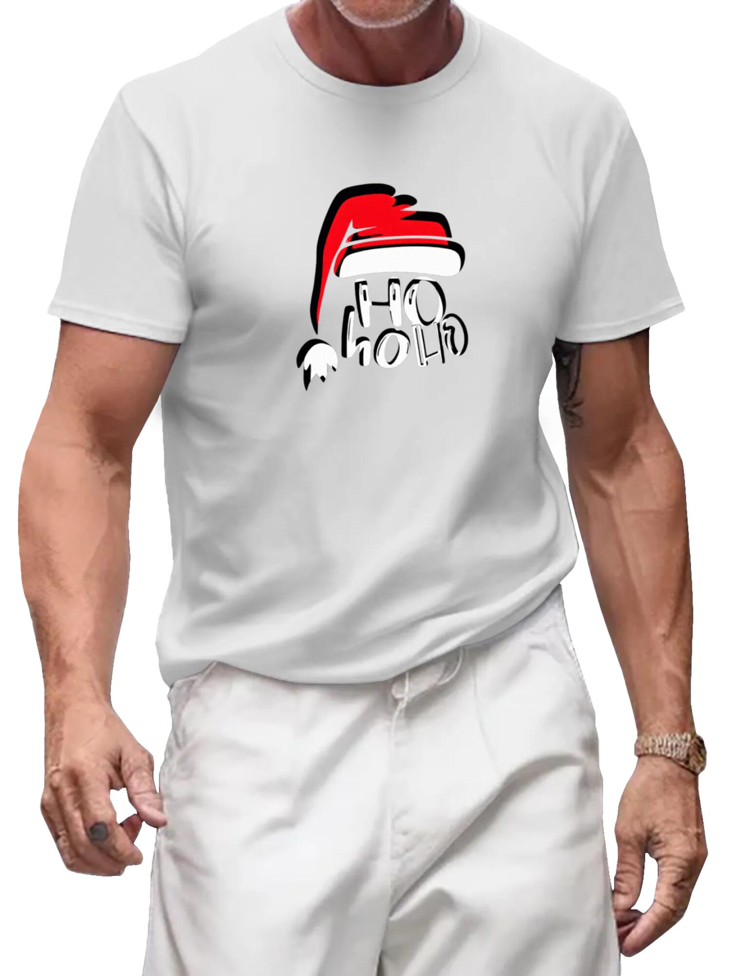 Men‘s Santa Christmas T-Shirt - Holiday Graphic Tee - Image 2
