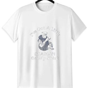 Seaman Innuendo T-Shirt - Funny Nautical Joke Graphic Tee