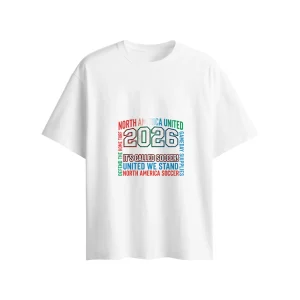 North America United 2026 Soccer Graphic T-Shirt for Men | It’s Called Soccer Fan Tee