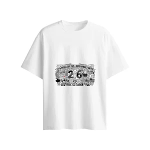 2026 North America United Soccer Graphic T-Shirt for Men | Vintage Football Fan Tee