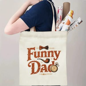 Adult carrying practical Father's Day gift canvas shoulder bag